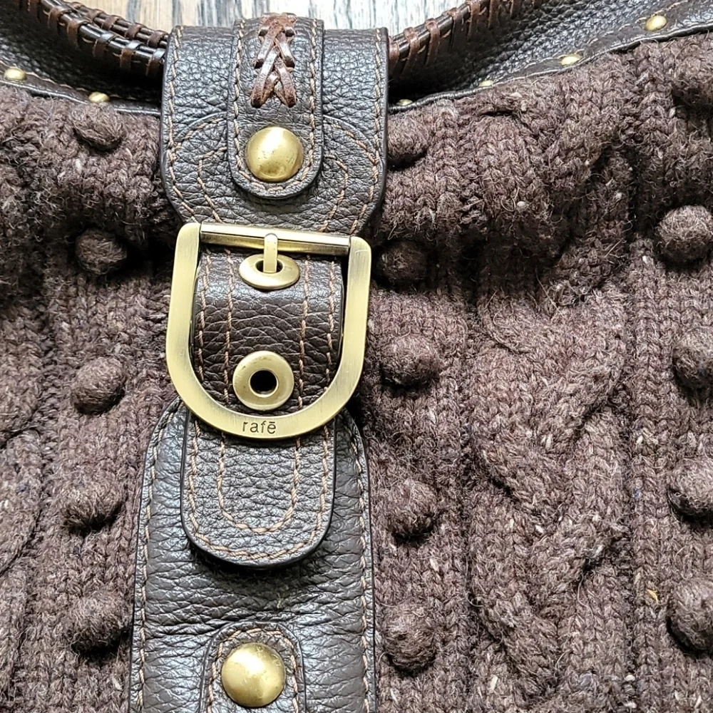 Rafe Cable Knit Hobo